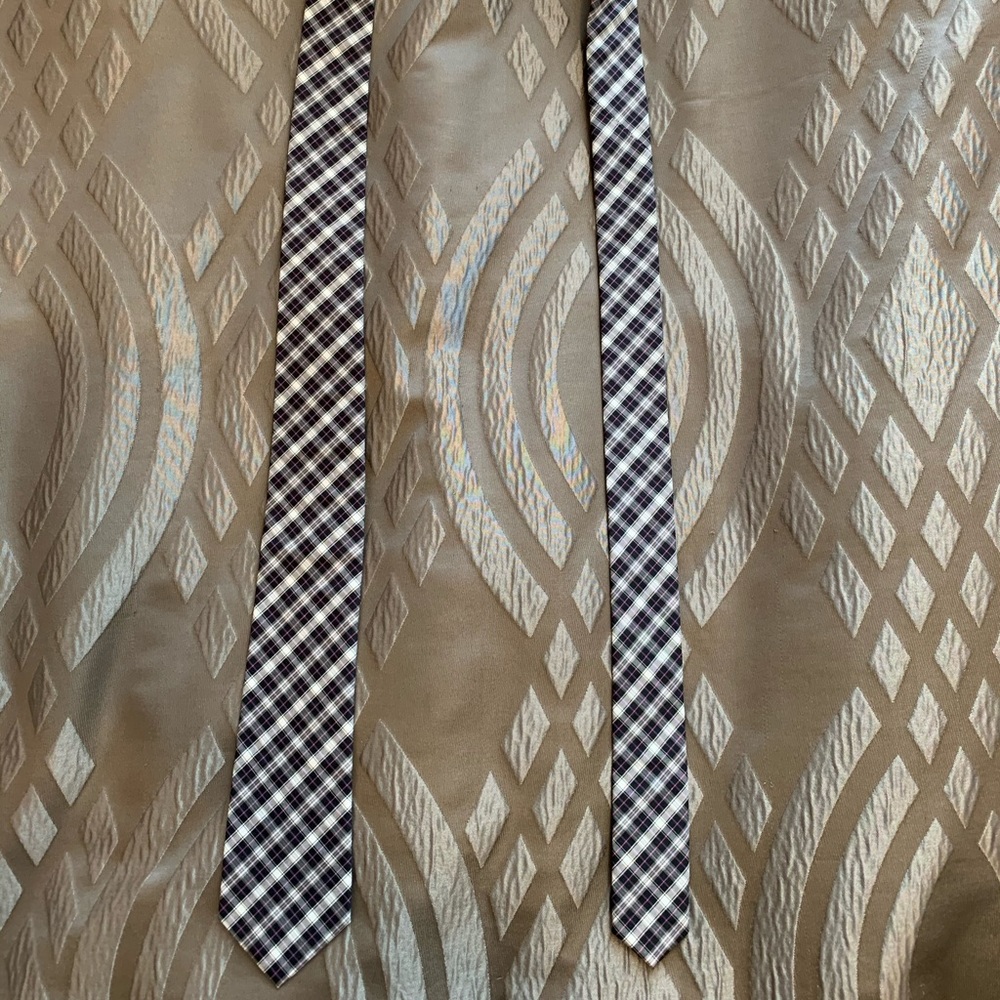 🤪 3 for $25 Neiman Marcus Tie multicolored plaid